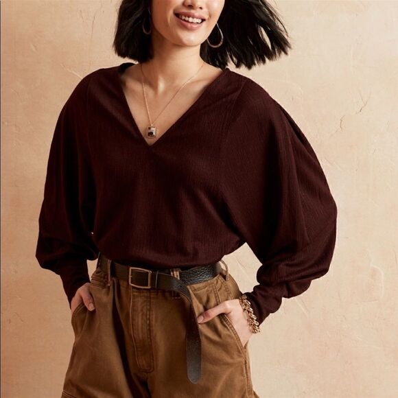 Banana Republic Factory Tops - Banana Republic Cross Hatch Jacquard Top